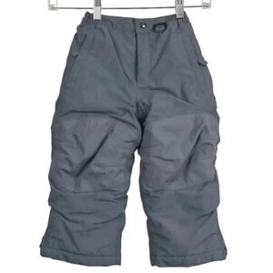 Land's End Winter Ski Squall Snow Pants Waterproof Insulated Gray Size  3T